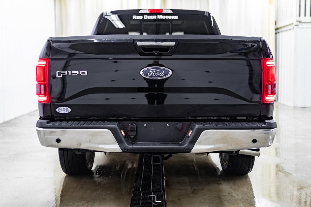 2016 Ford F-150 4x4 Super Crew Lariat FX4 Leather Roof Nav Red Deer AB