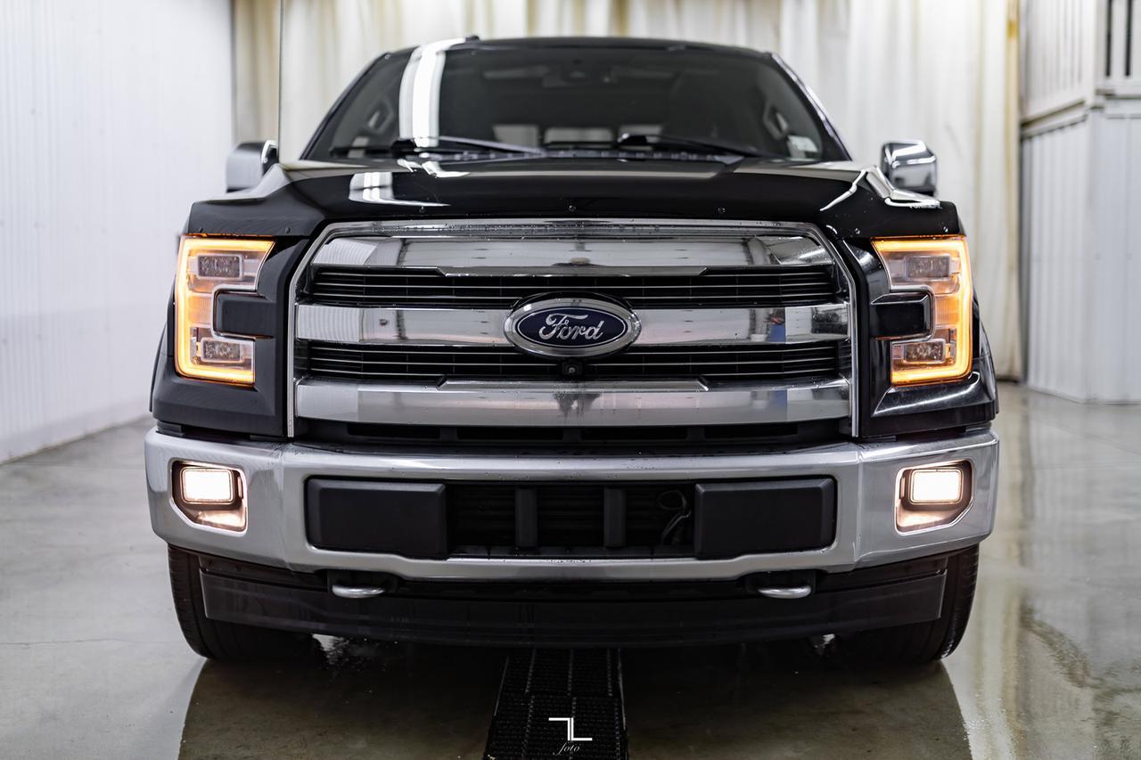 2016 Ford F-150 4x4 Super Crew Lariat FX4 Leather Roof Nav Red Deer AB
