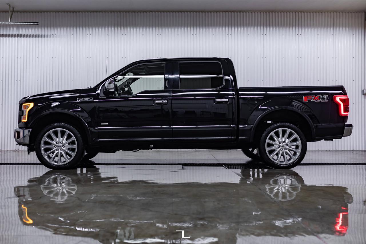 2016 Ford F-150 4x4 Super Crew Lariat FX4 Leather Roof Nav Red Deer AB