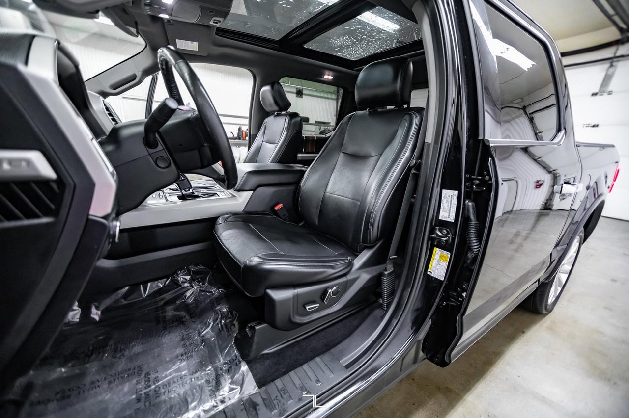 2016 Ford F-150 4x4 Super Crew Lariat FX4 Leather Roof Nav Red Deer AB