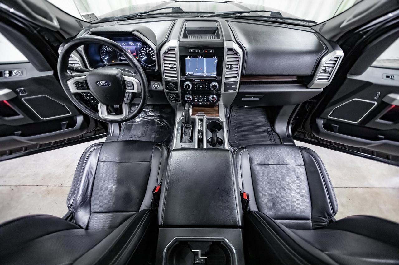 2016 Ford F-150 4x4 Super Crew Lariat FX4 Leather Roof Nav Red Deer AB