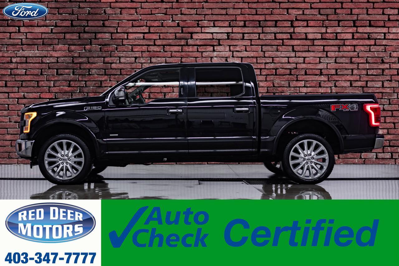2016 Ford F-150 4x4 Super Crew Lariat FX4 Leather Roof Nav