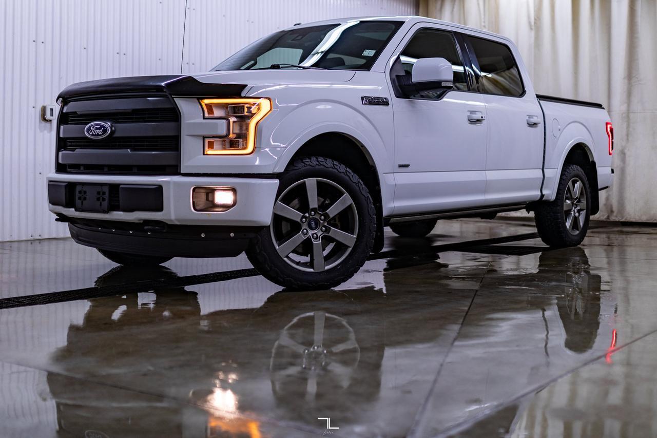 2016 Ford F-150 4x4 Super Crew Lariat Leather Roof Nav BCam Red Deer AB