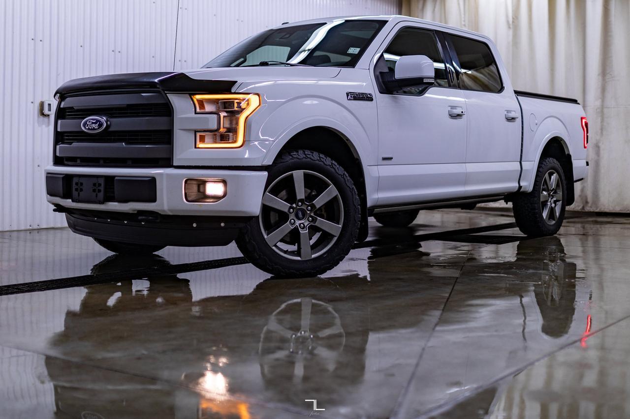 2016 Ford F-150 4x4 Super Crew Lariat Leather Roof Nav BCam Red Deer AB