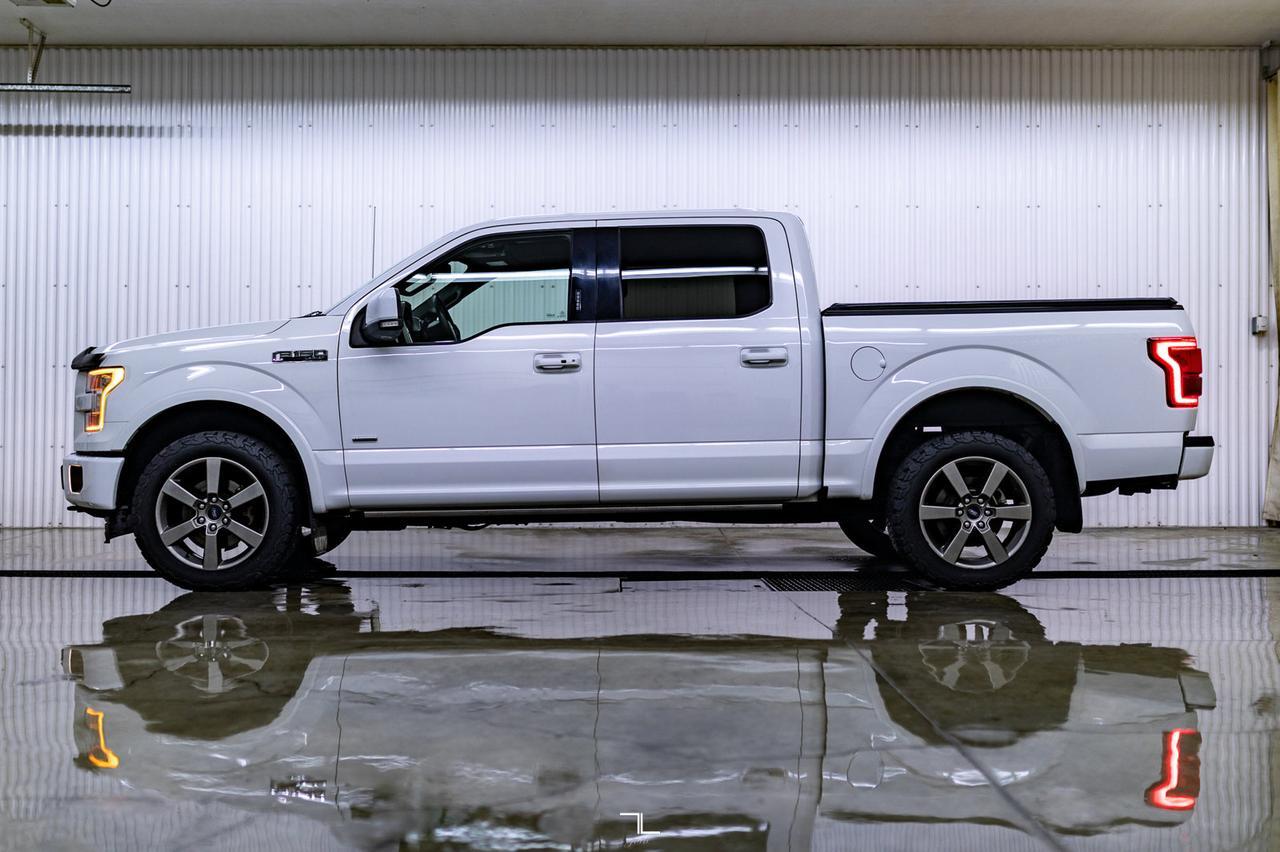 2016 Ford F-150 4x4 Super Crew Lariat Leather Roof Nav BCam Red Deer AB