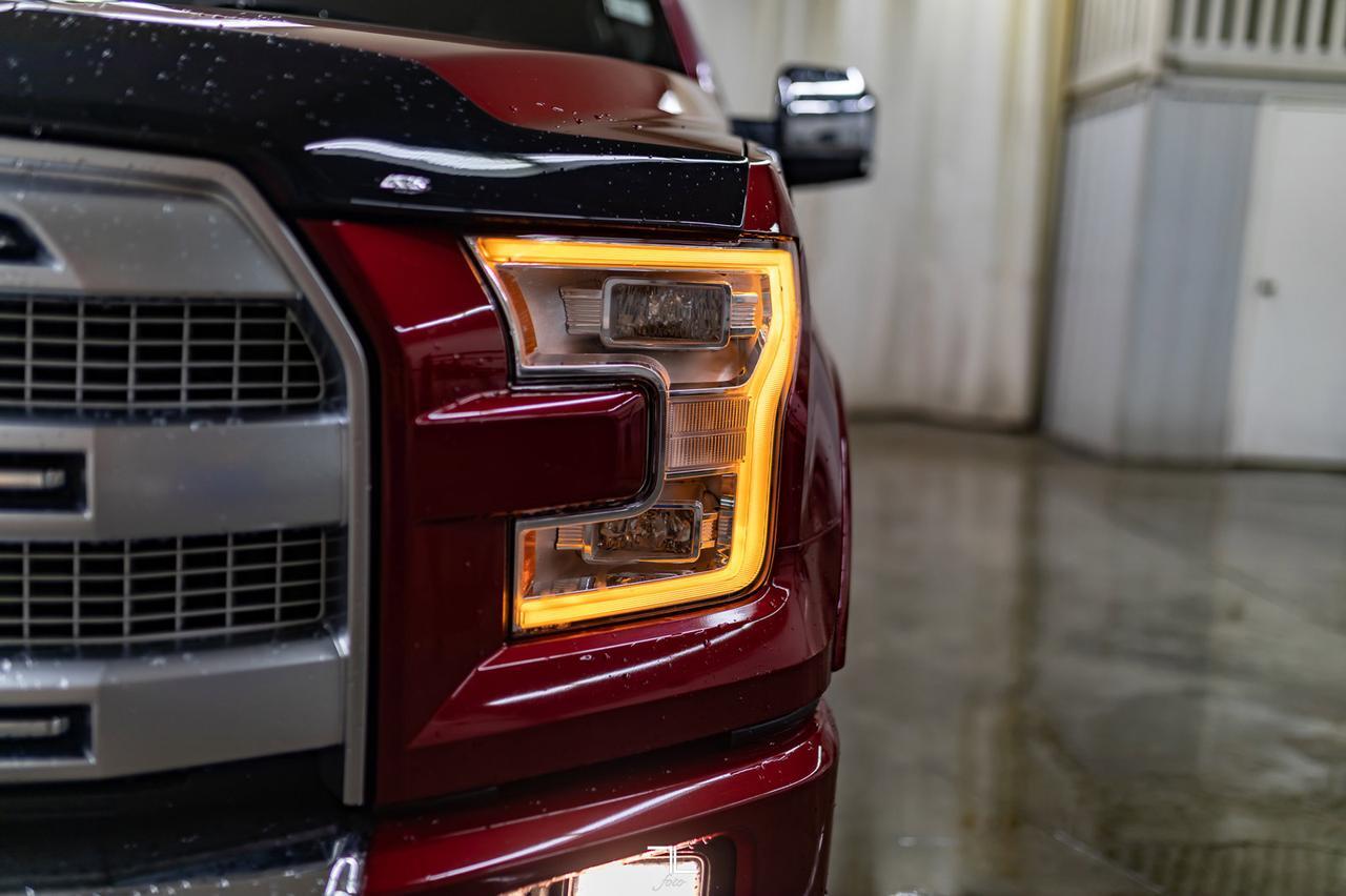 2016 Ford F-150 4x4 Super Crew Platinum Leather Roof Nav BCam Red Deer AB