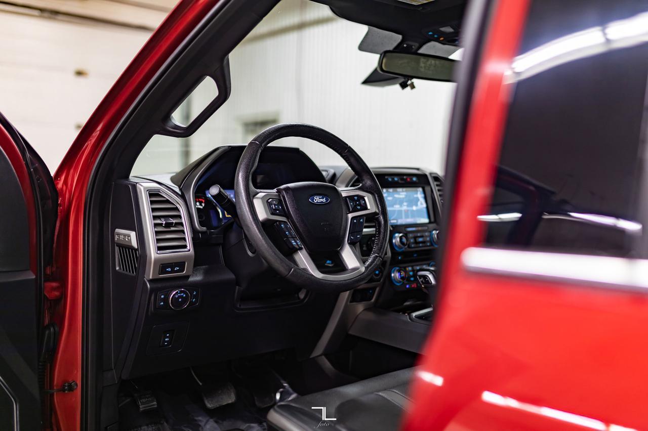 2016 Ford F-150 4x4 Super Crew Platinum Leather Roof Nav BCam Red Deer AB