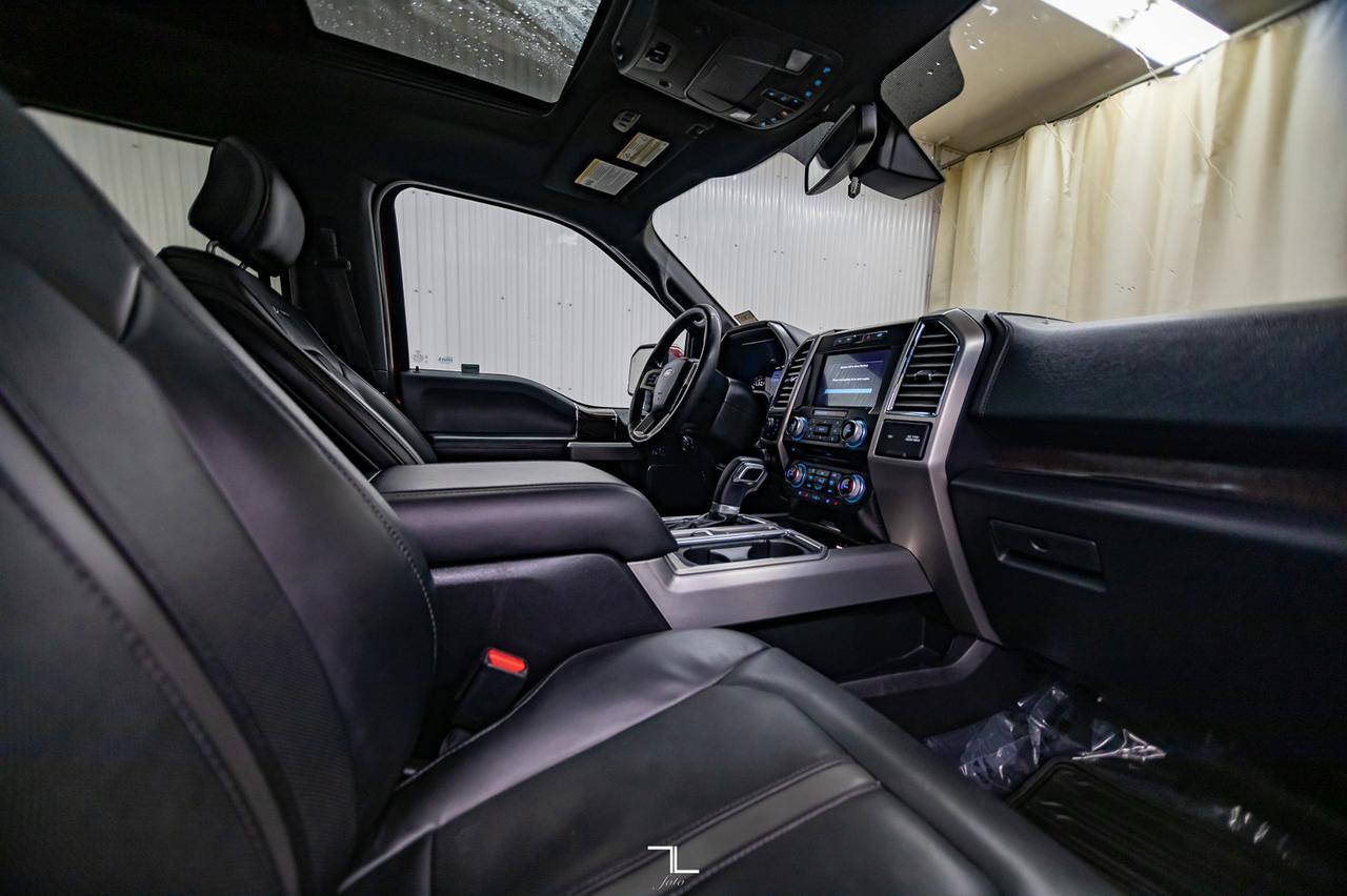 2016 Ford F-150 4x4 Super Crew Platinum Leather Roof Nav BCam Red Deer AB