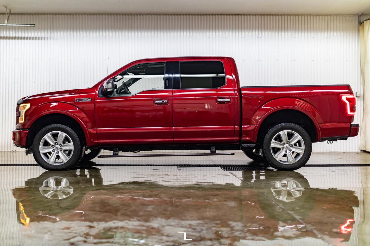 2016 Ford F-150 4x4 Super Crew Platinum Leather Roof Nav BCam Red Deer AB