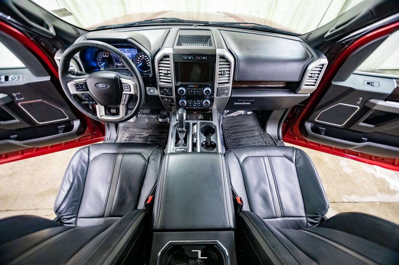 2016 Ford F-150 4x4 Super Crew Platinum Leather Roof Nav BCam Red Deer AB