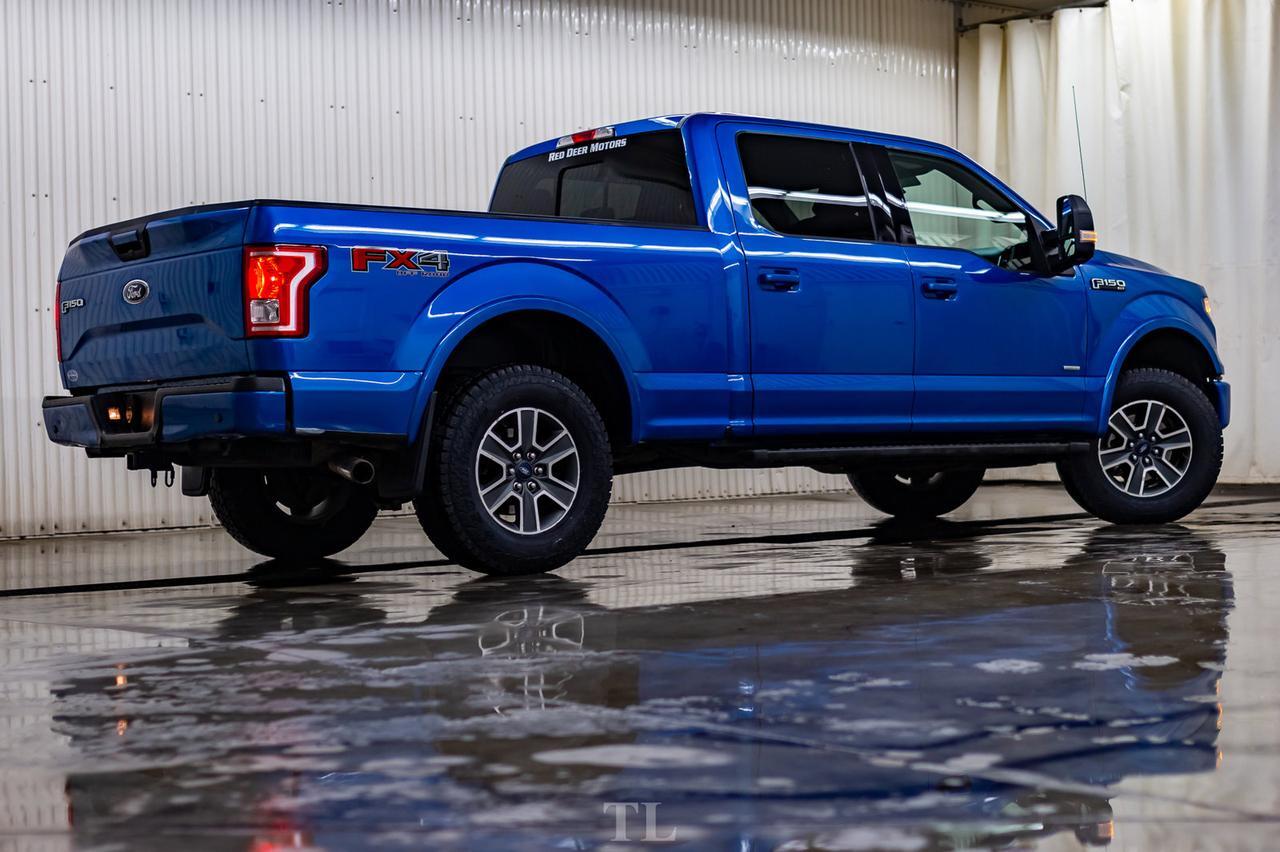 2016 Ford F-150 4x4 Super Crew XLT FX4 Longbox Nav BCam Red Deer AB