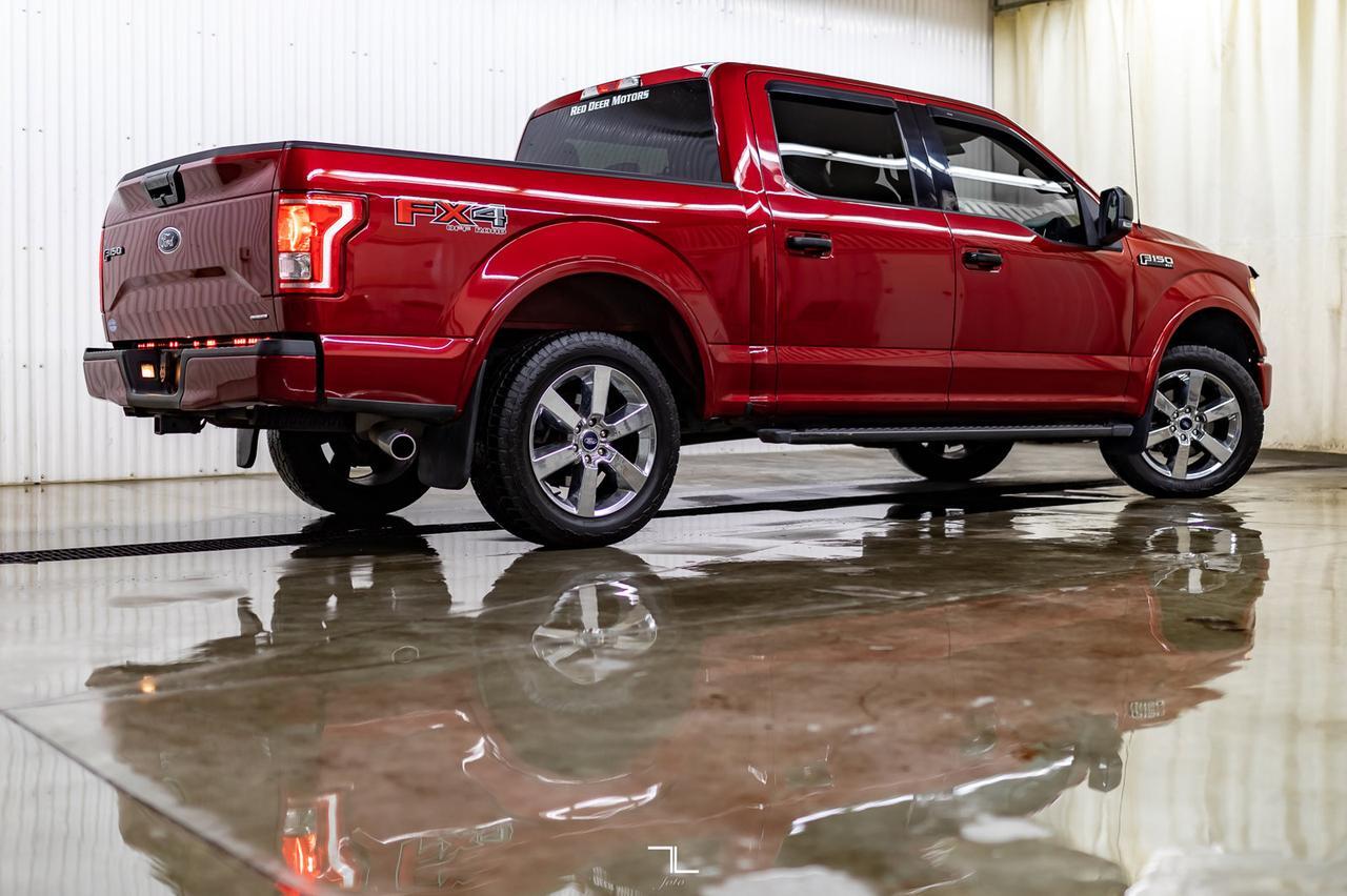 2016 Ford F-150 4x4 Super Crew XLT FX4 Nav BCam Red Deer AB