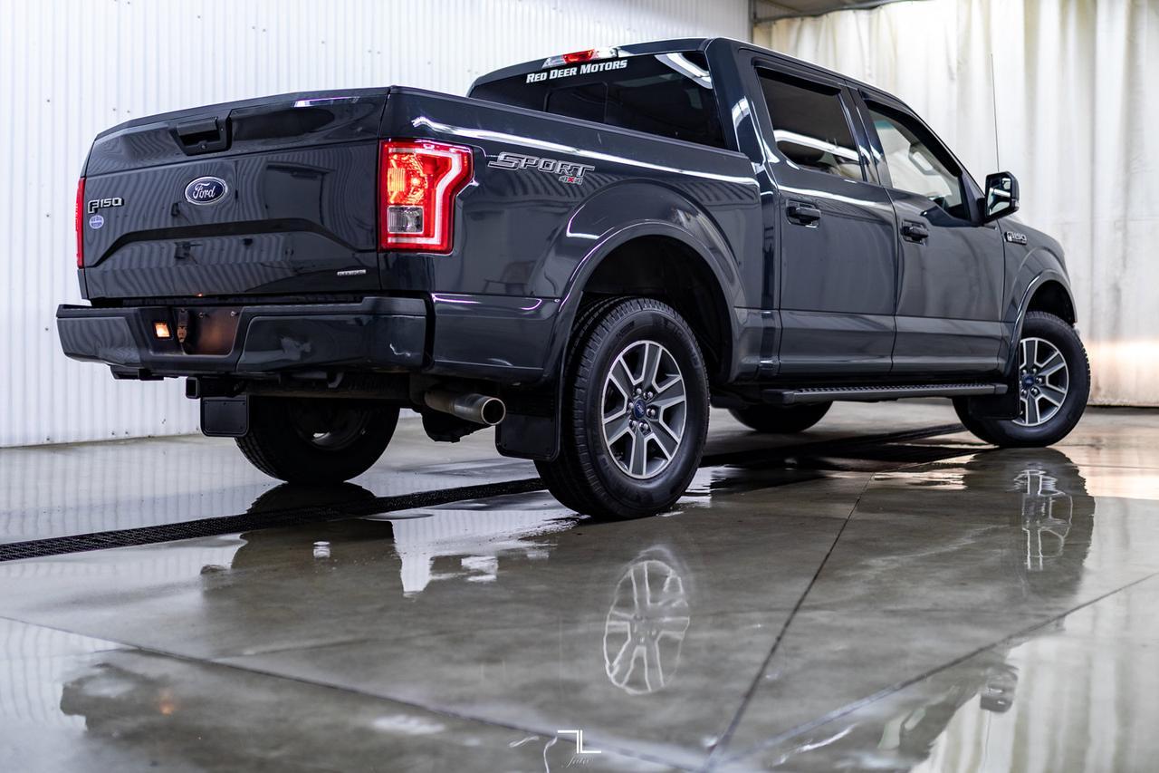 2016 Ford F-150 4x4 Super Crew XLT Sport Nav Roof BCam Red Deer AB