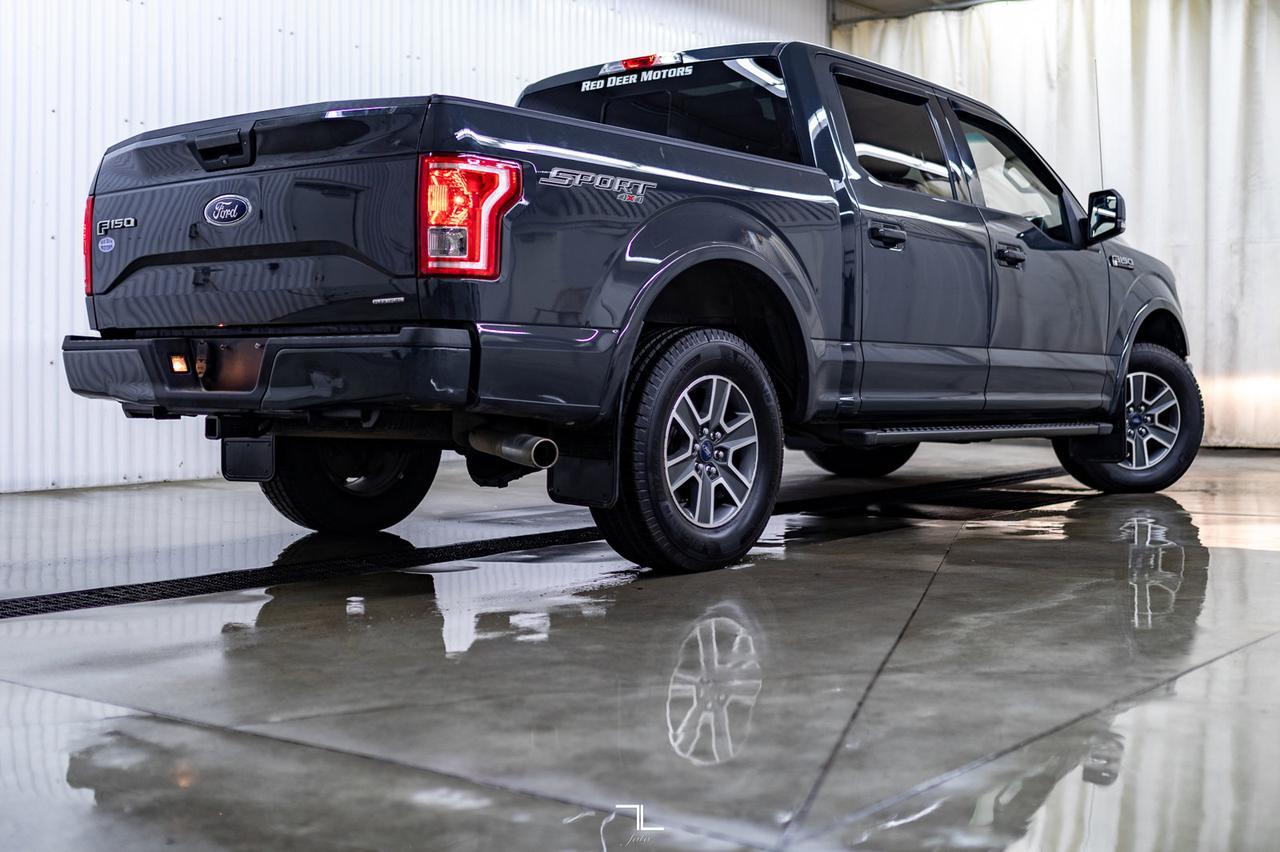 2016 Ford F-150 4x4 Super Crew XLT Sport Nav Roof BCam Red Deer AB