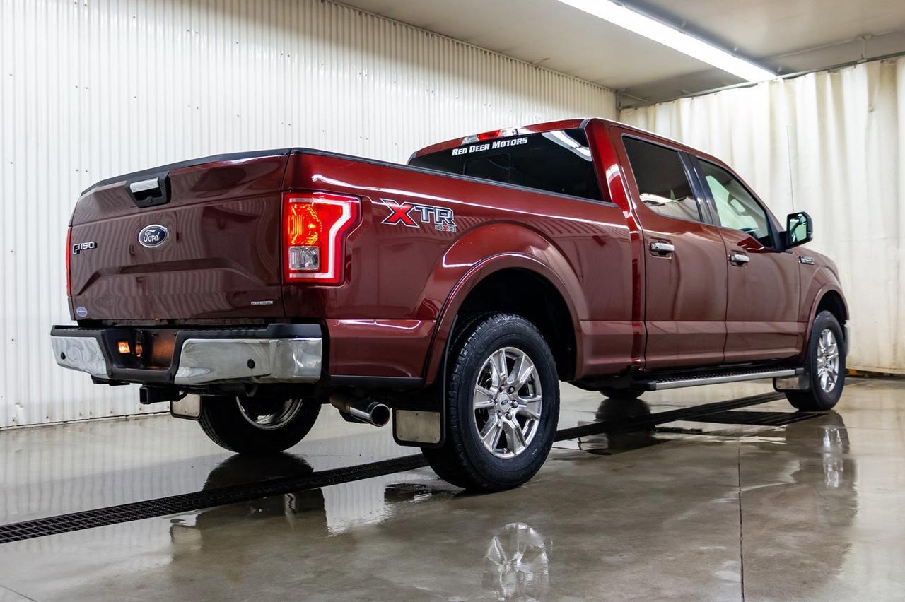 2016 Ford F-150 4x4 Super Crew XLT XTR Long Box Nav BCam Red Deer AB