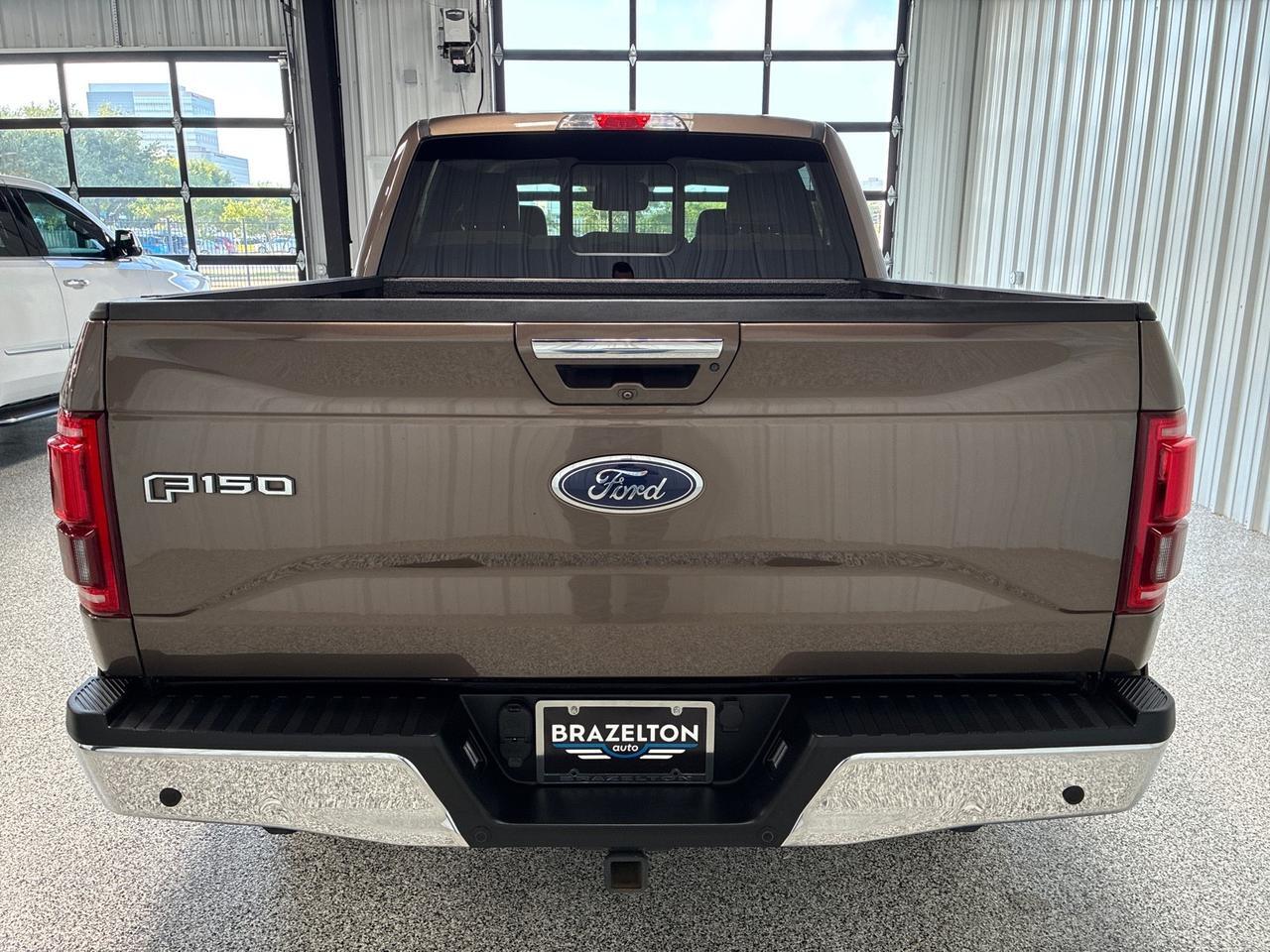 2016 Ford F-150 Lariat, 501A, Chrome Pkg, Nav, Locking Axle, ONLY 41k Miles Houston TX