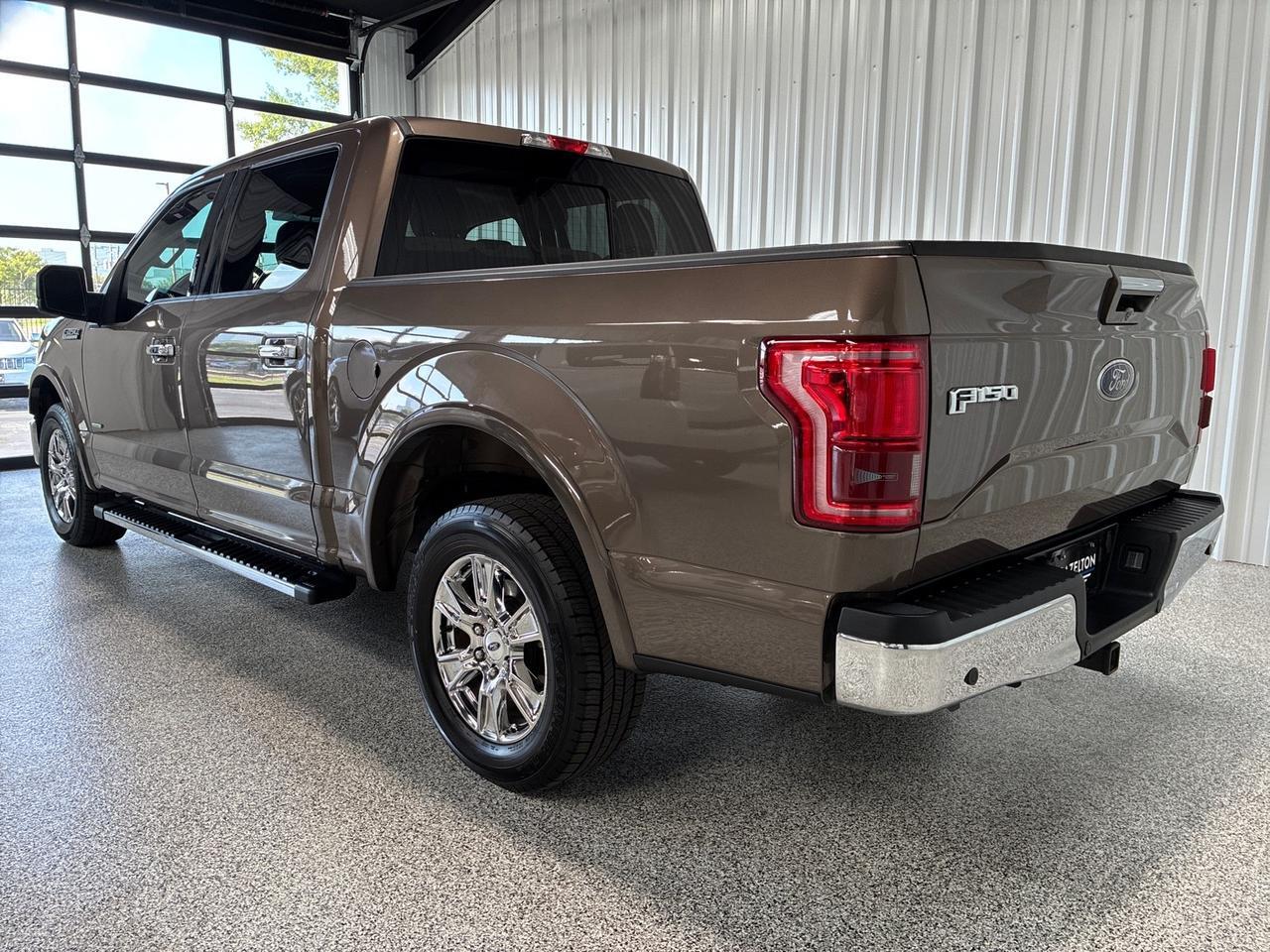 2016 Ford F-150 Lariat, 501A, Chrome Pkg, Nav, Locking Axle, ONLY 41k Miles Houston TX