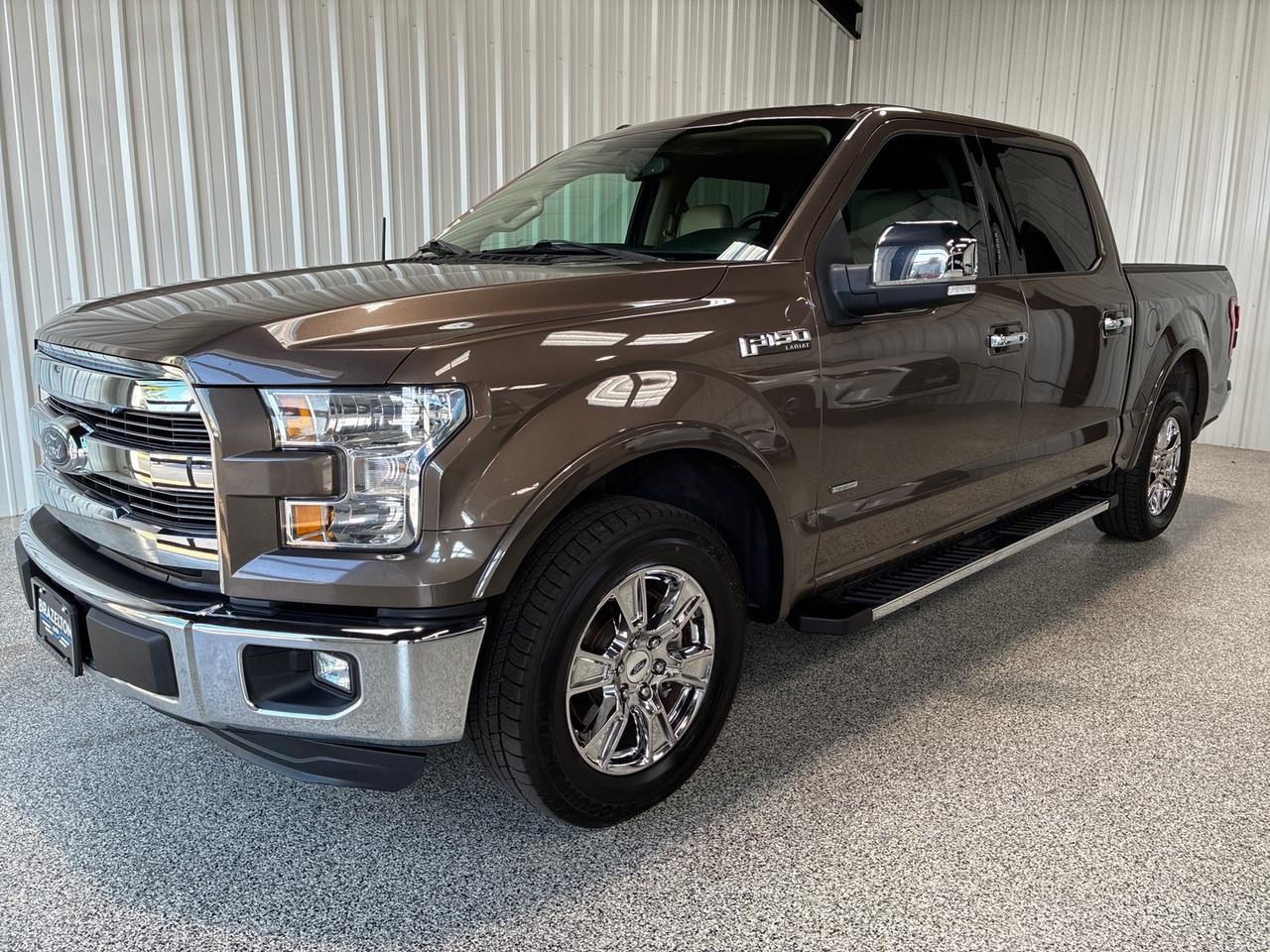 2016 Ford F-150 Lariat, 501A, Chrome Pkg, Nav, Locking Axle, ONLY 41k Miles Houston TX