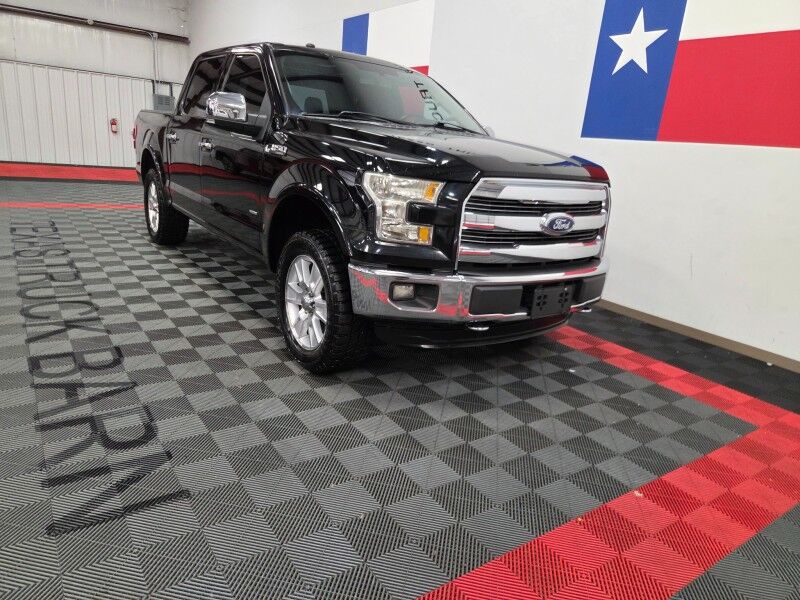 2016 Ford F-150 Lariat Chrome Pkg 2.7L Ecoboost GPS Camera FREE WARRANTY Arlington TX