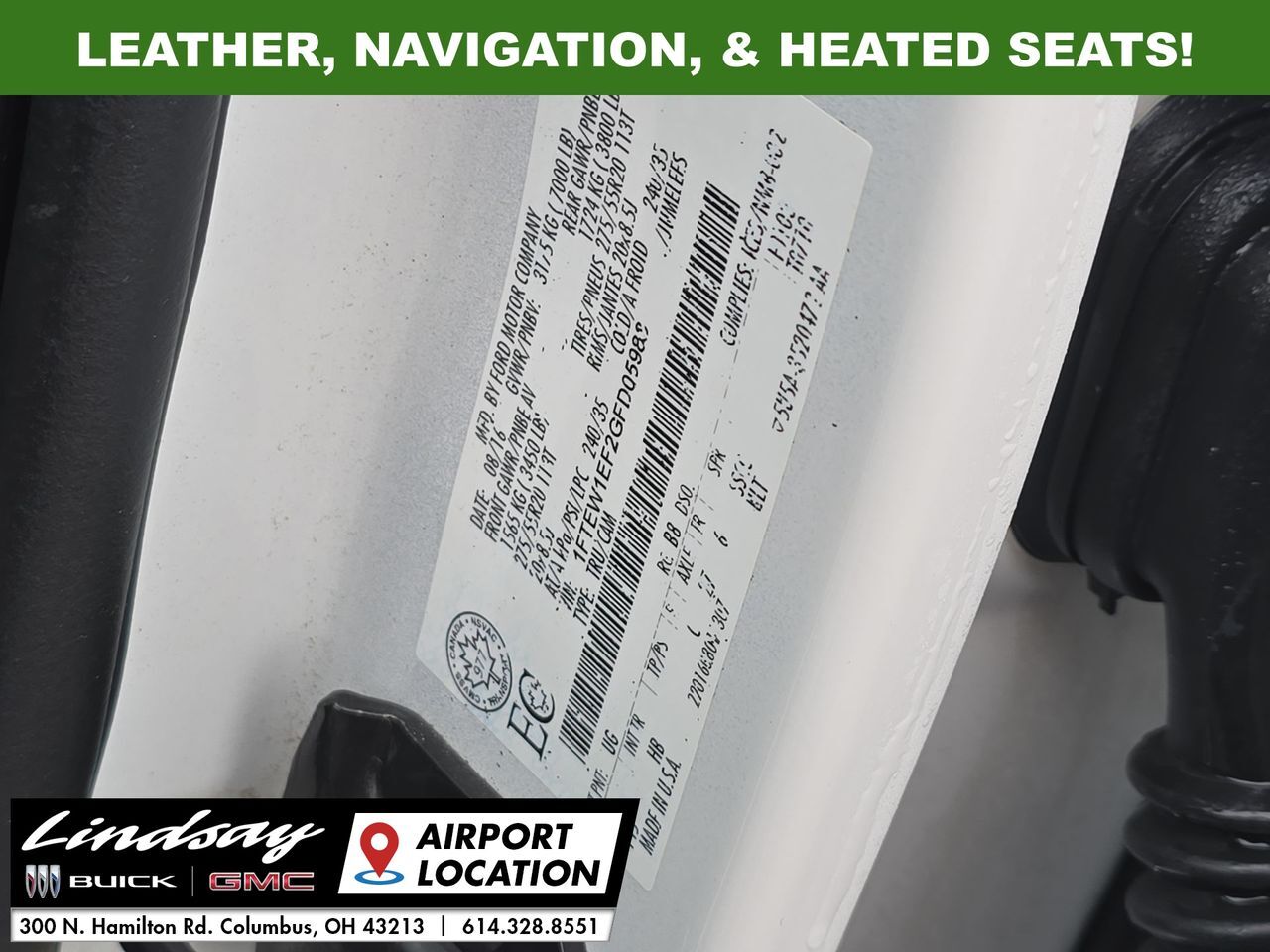 2016 Ford F-150 Lariat Columbus OH