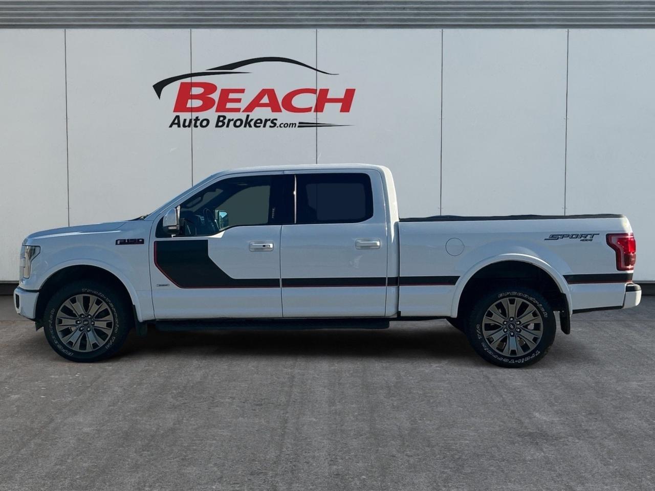 2016 Ford F-150 Lariat, HEATED/VENTILATED SEATS, HEATED REAR SEATS, POWER SLIDING REAR WINDOW, RUNNING BOARDS, TOW PACKAGE, BED LINER, UNIVERSAL GARAGE DOOR OPENER, BLUETOOTH, BACKUP CAMERA, POWER MIRRORS, MOONROOF, NAVIGATION, TOW HOOKS, CLEAN CARFAX! Norfolk VA