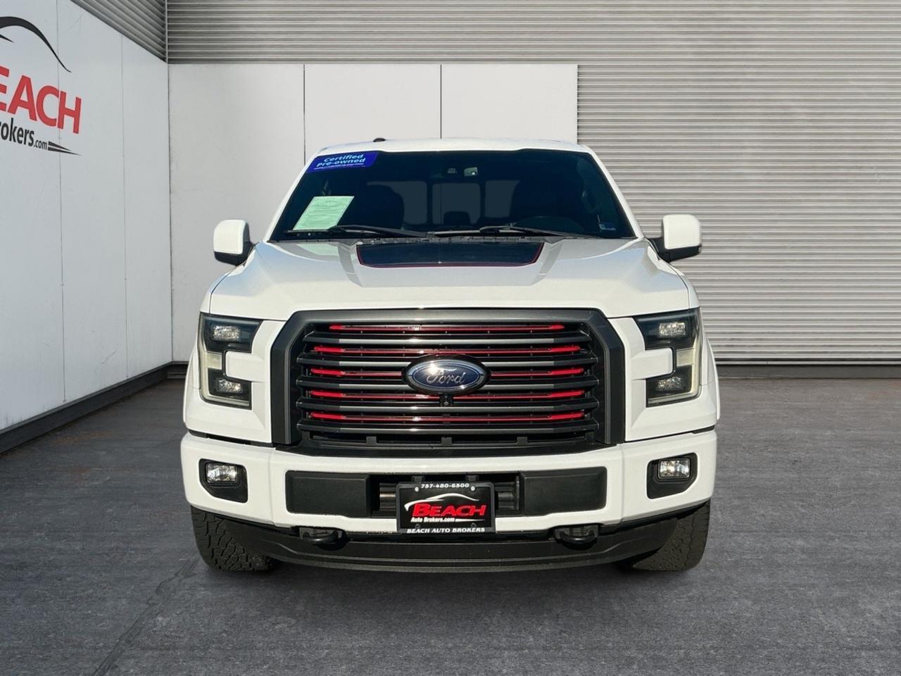 2016 Ford F-150 Lariat, HEATED/VENTILATED SEATS, HEATED REAR SEATS, POWER SLIDING REAR WINDOW, RUNNING BOARDS, TOW PACKAGE, BED LINER, UNIVERSAL GARAGE DOOR OPENER, BLUETOOTH, BACKUP CAMERA, POWER MIRRORS, MOONROOF, NAVIGATION, TOW HOOKS, CLEAN CARFAX! Norfolk VA