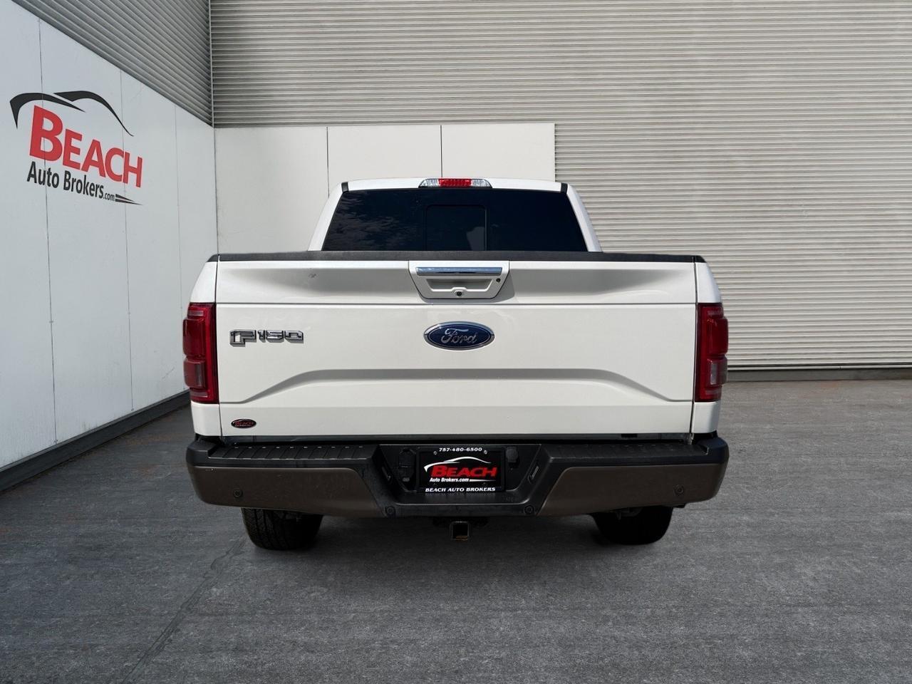 2016 Ford F-150 Lariat, HEATED/VENTILATED SEATS, MOONROOF, POWER RUNNING BOARDS, BED LINER, TOW PACKAGE, BACKUP CAMERA, POWER SLIDING REAR WINDOW, TOW HOOKS, POWER FOLDING MIRRORS, POWER MIRRORS, NAVIGATION, REMOTE START, LOW MILES! Norfolk VA