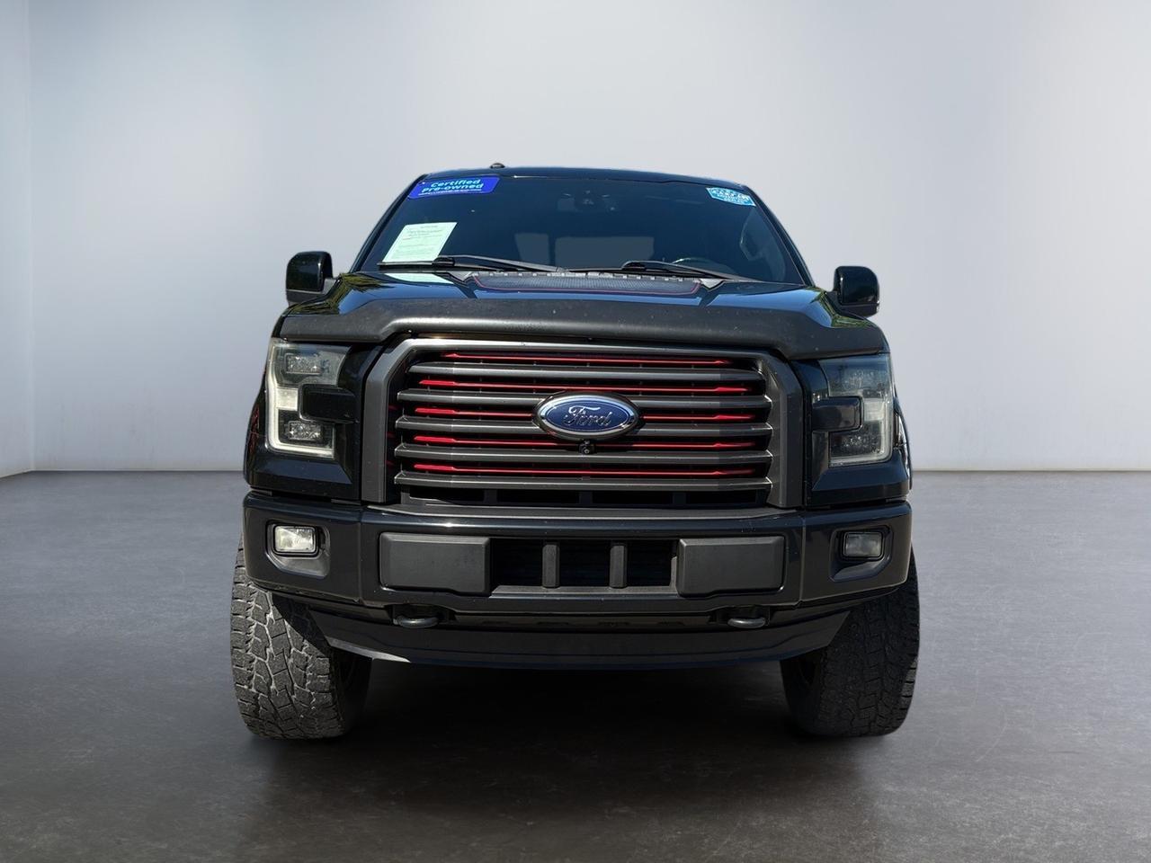2016 Ford F-150 Lariat, POWER RUNNING BOARDS, LIFTED, TOW PACKAGE, 360 BACKUP CAMERA, PANORAMIC MOONROOF, BLIND SPOT ALERT, LANE KEEP ASSIST, FORWARD COLLISION WARNING, APPLE CARPLAY/ANDROID AUTO, HEATED & COOLING SEATS, CUSTOM FUEL WHEELS, LOW MILES, CLEAN CARFAX, Virginia Beach VA