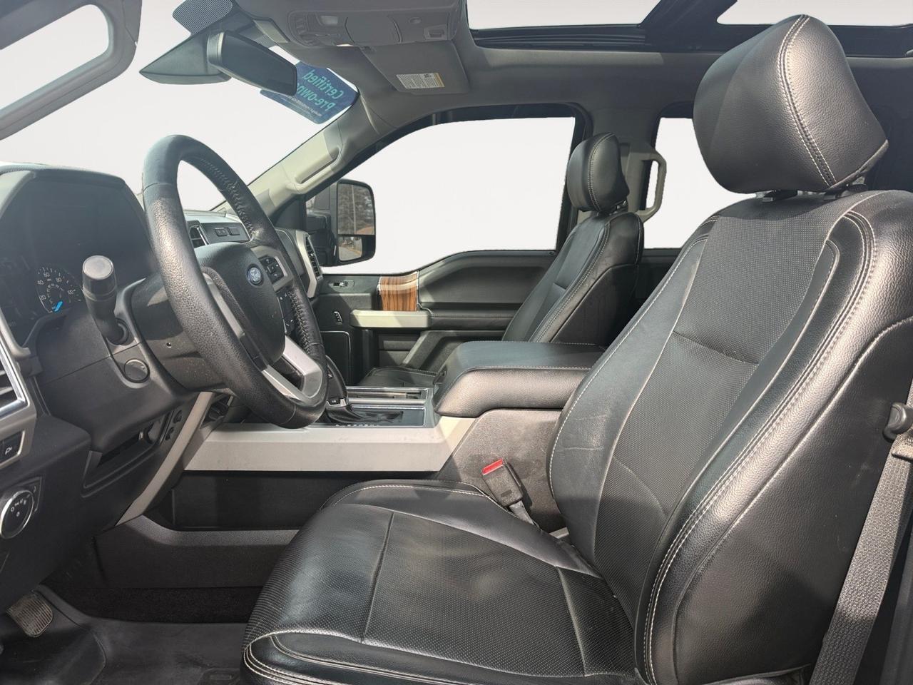 2016 Ford F-150 Lariat, POWER RUNNING BOARDS, TOW HOOKS, TOW PACKAGE, POWER SLIDING REAR WINDOW, MOONROOF, HEATED AND VENTILATED SEATS, HEATED REAR SEATS, BED RUG, POWER AND HEATED MIRRORS, BACKUP CAMERA, MOONROOF, LOW MILES! Norfolk VA