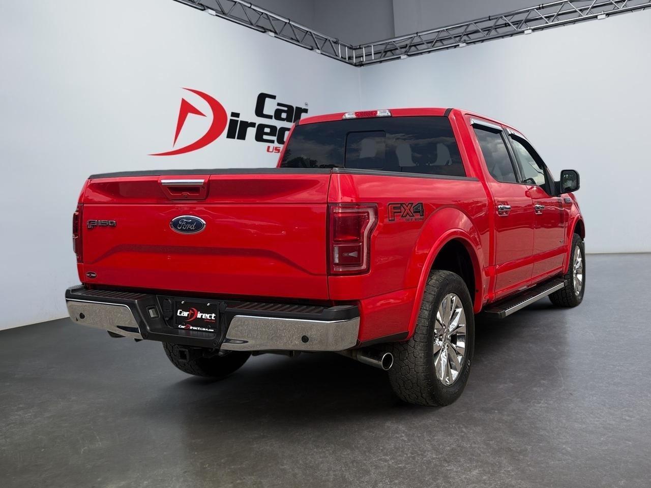 2016 Ford F-150 Lariat, RUNNING BOARDS, FOLDABLE BED EXTENDER, PRO TRAILER PACKAGE, BLIND SPOT ALERT, REMOTE START, TWIN PANEL MOONROOF, TAILGATE STEP, HEATED & COOLING SEATS, LOW MILES, CLEAN CARFAX, THIS TRUCK IS CLEAN AND READY TO RIDE!