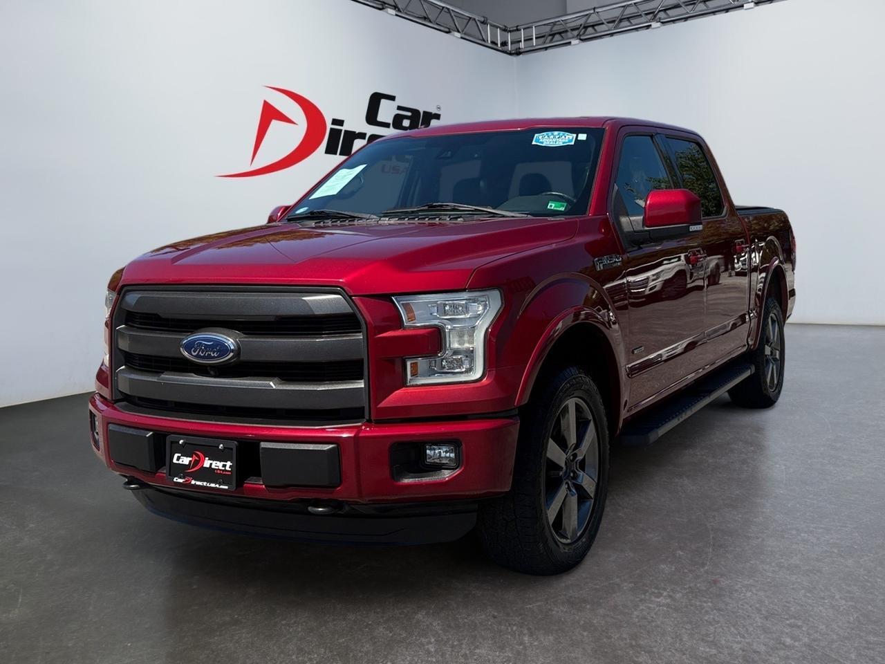 2016 Ford F-150 Lariat, TOW PACKAGE, BLIND SPOT ALERT, PUSH BUTTON START, BACKUP CAMERA, PARKING SENSORS, TWIN PANEL MOONROOF, NAVIGATION, TAILGATE STEP, CLEAN CERTIFIED CARFAX, COME TEST DRIVE THIS FORD TODAY! Virginia Beach VA