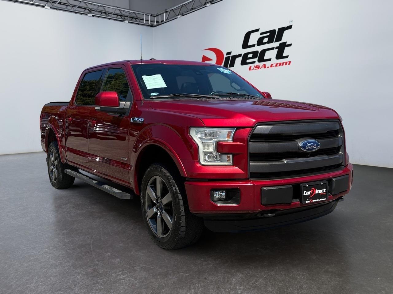 2016 Ford F-150 Lariat, TOW PACKAGE, BLIND SPOT ALERT, PUSH BUTTON START, BACKUP CAMERA, PARKING SENSORS, TWIN PANEL MOONROOF, NAVIGATION, TAILGATE STEP, CLEAN CERTIFIED CARFAX, COME TEST DRIVE THIS FORD TODAY! Virginia Beach VA