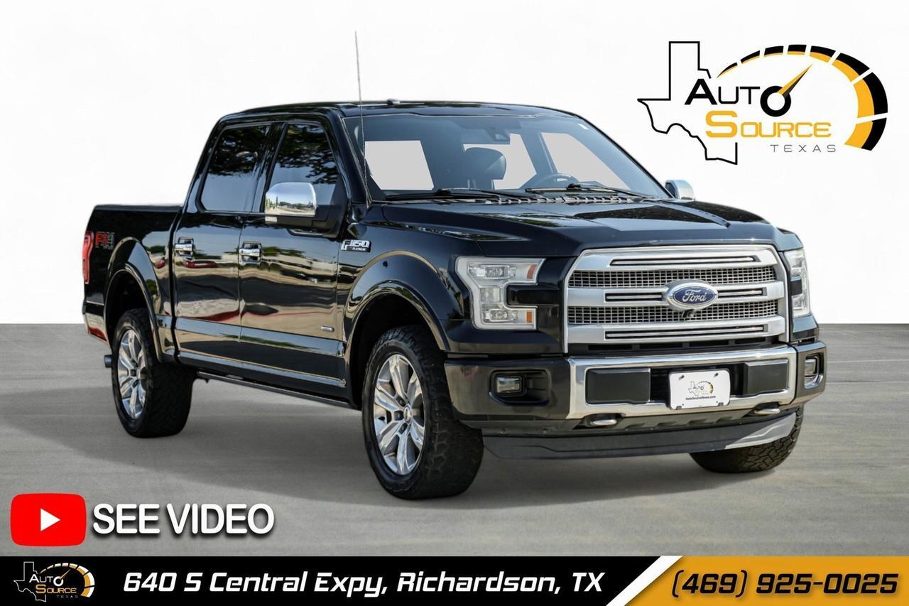 2016 Ford F-150 Platinum Richardson TX