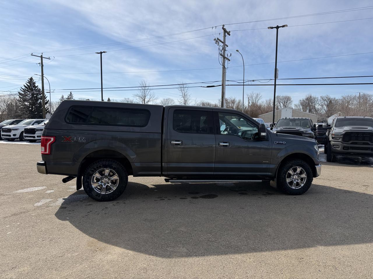 2016 Ford F-150 V6 EcoBoost Engine | 4WD | Gray | Keyless Entry | Towing Capability | Fog Lamps Redwater AB