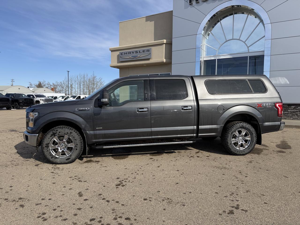 2016 Ford F-150 V6 EcoBoost Engine | 4WD | Gray | Keyless Entry | Towing Capability | Fog Lamps Redwater AB