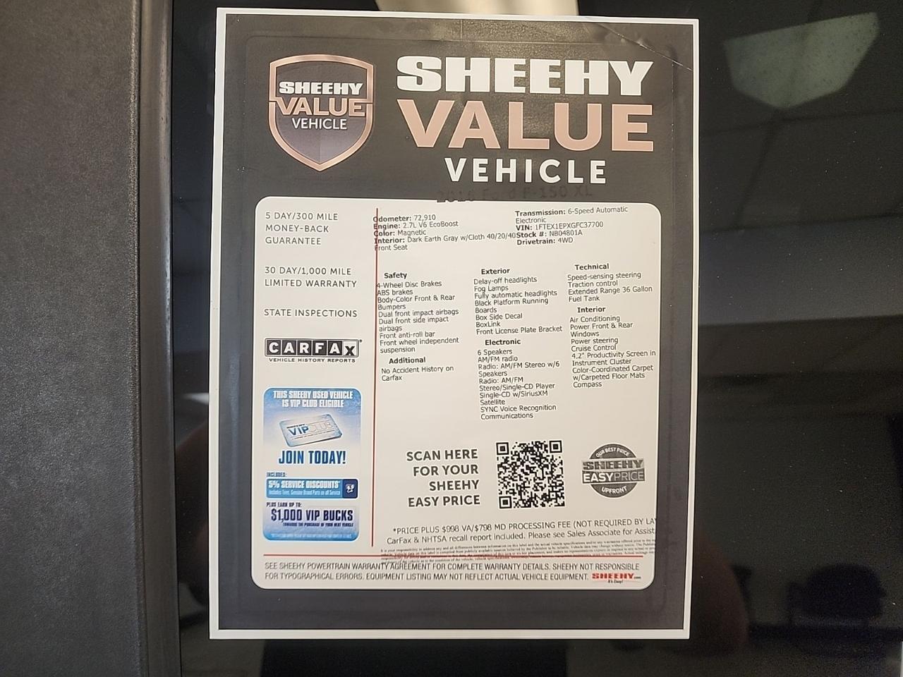 2016 Ford F-150 XL Richmond VA