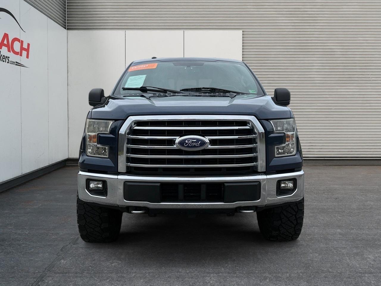 2016 Ford F-150 XLT, HEATED SEATS, BLUETOOTH, TOW HOOKS, PICKUP BOX TIE DOWN HOOKS, SIRUIS XM, POWER SLIDINIG REAR WINDOW, 4X4, BACKUP CAMERA, COME AND TEST DRIVE THIS F-150 TODAY! Norfolk VA