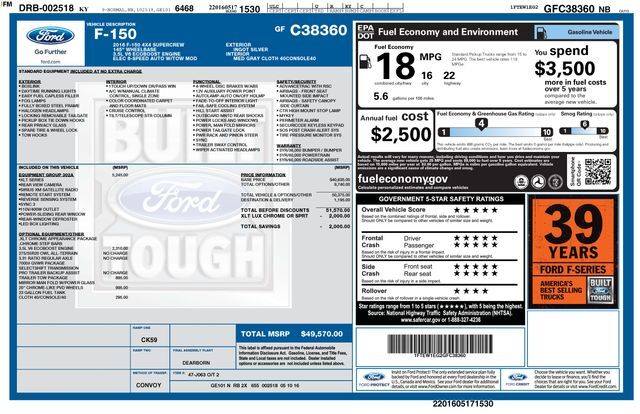 2016 Ford F-150 XLT Raleigh NC
