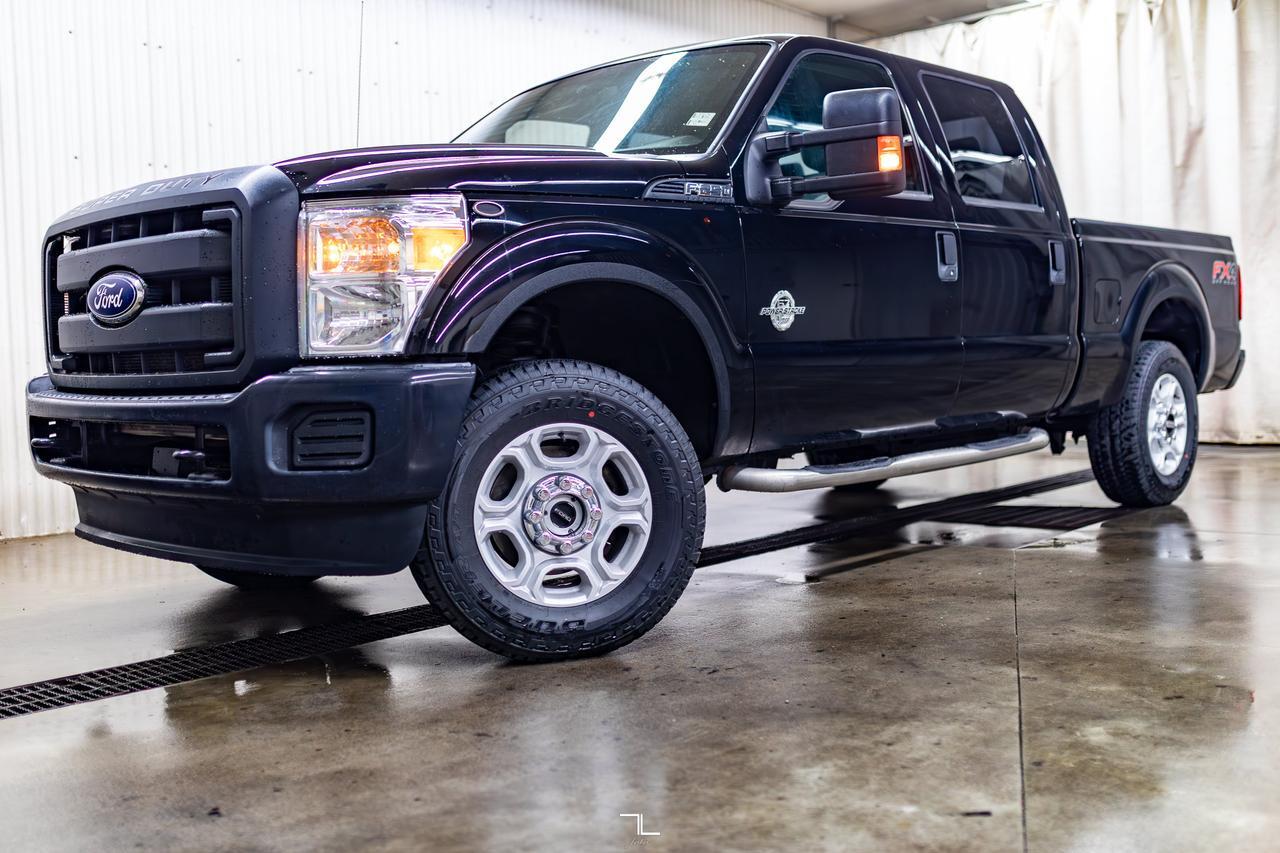 2016 Ford F-250 4x4 Crew Cab XL FX4 Diesel Red Deer AB