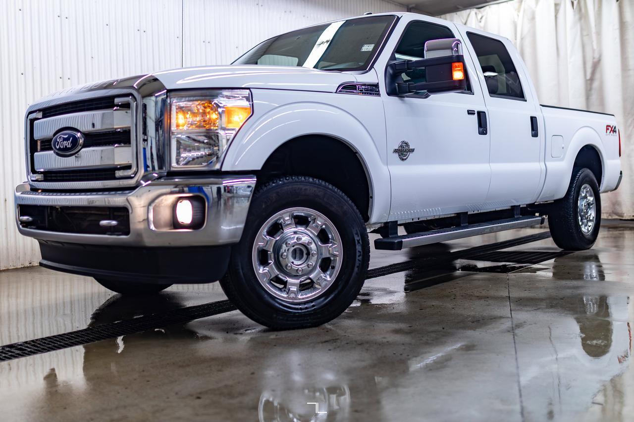 2016 Ford F-250 4x4 Crew Cab XLT Diesel Red Deer AB