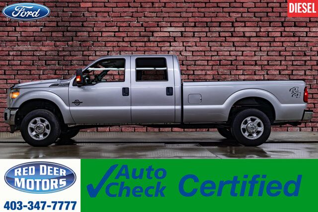 2016 Ford F-250 4x4 Crew Cab XLT Longbox Diesel Red Deer AB