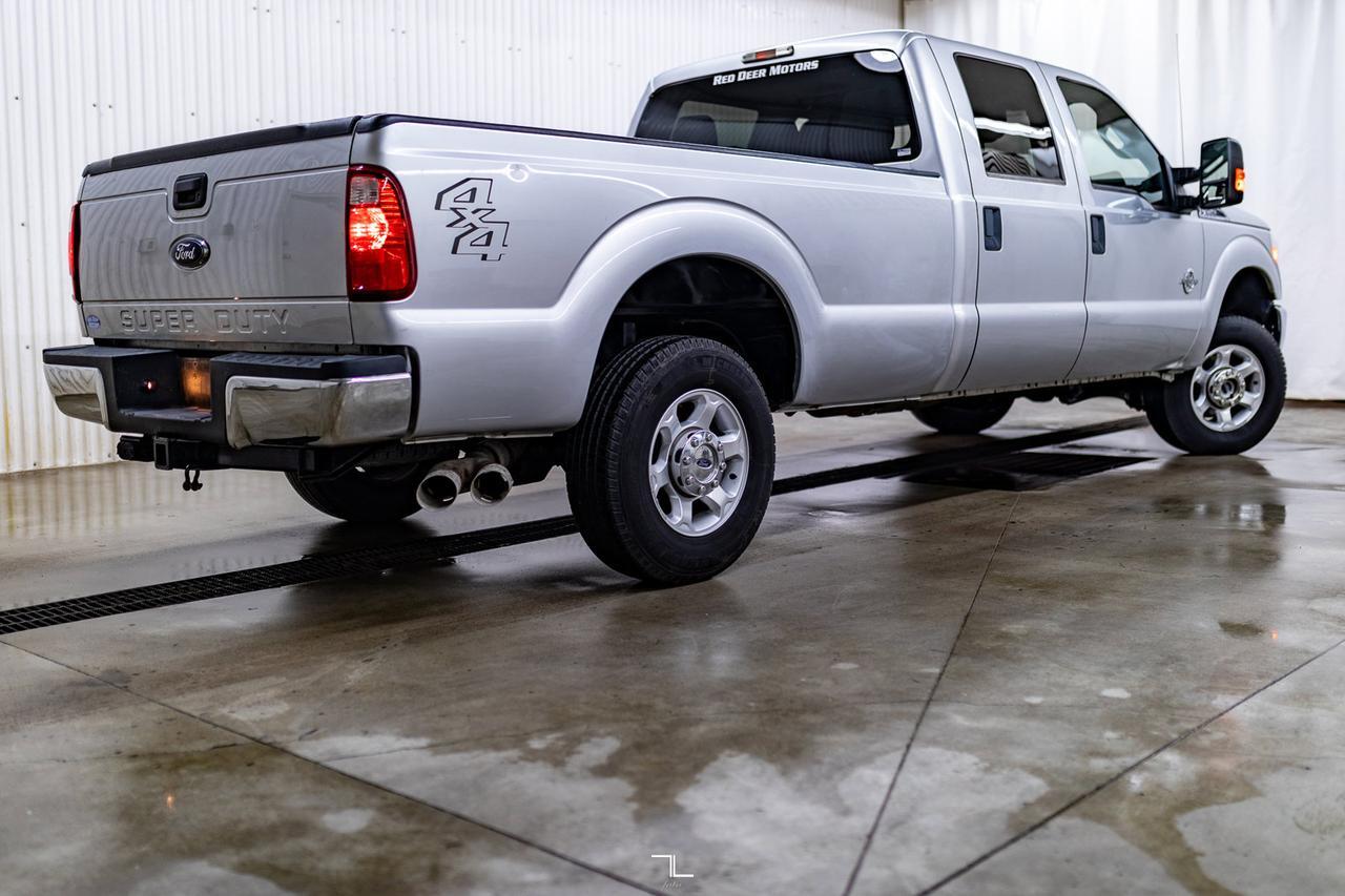2016 Ford F-250 4x4 Crew Cab XLT Longbox Diesel Red Deer AB