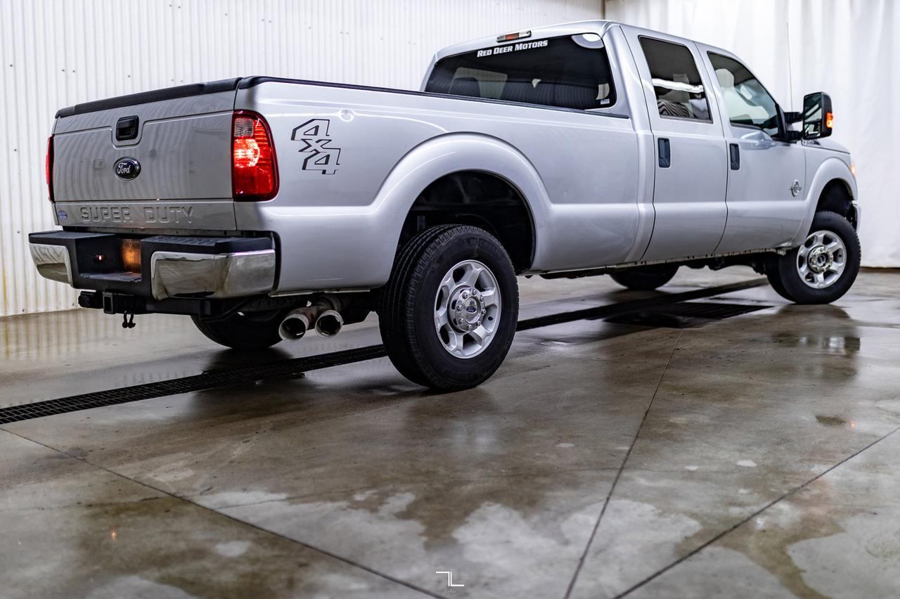 2016 Ford F-250 4x4 Crew Cab XLT Longbox Diesel Red Deer AB