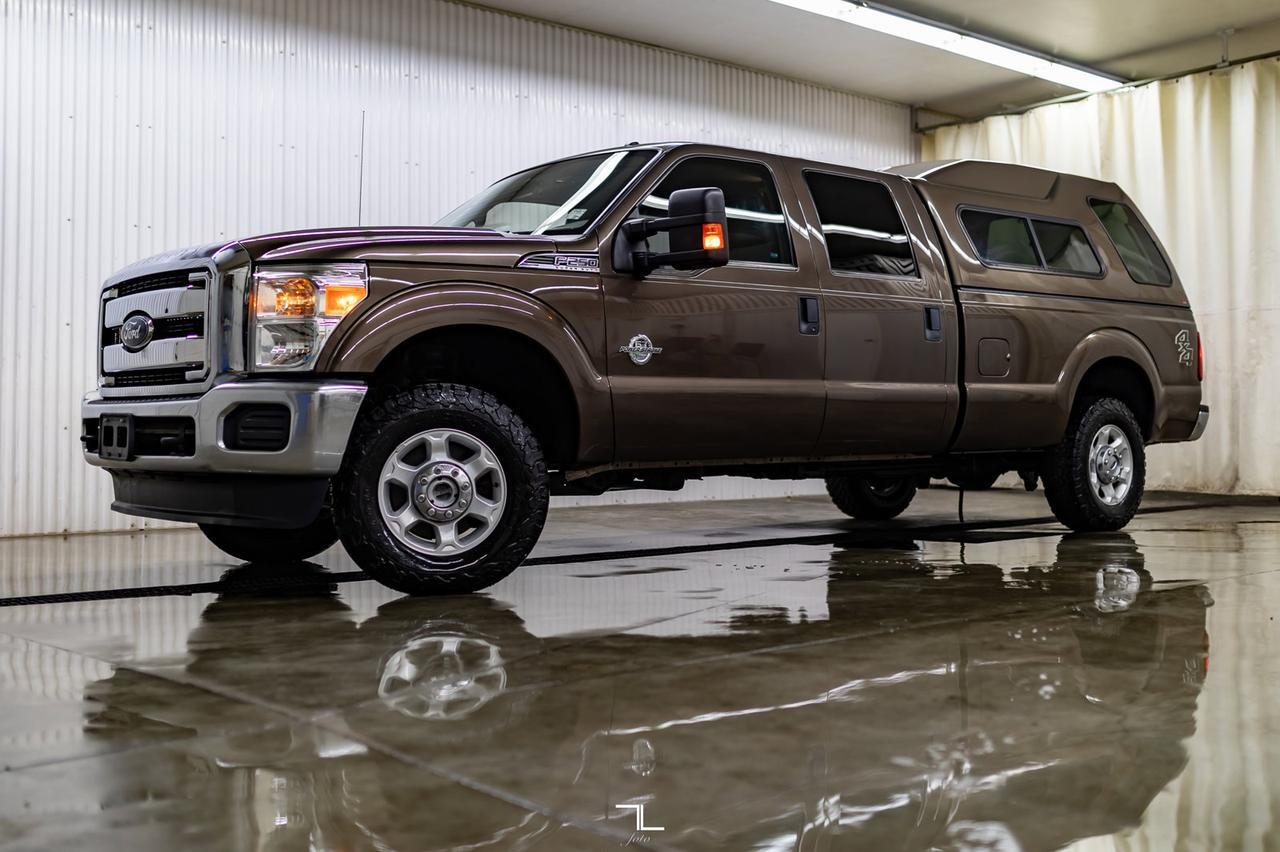 2016 Ford F-250 4x4 Crew Cab XLT Longbox Diesel Red Deer AB