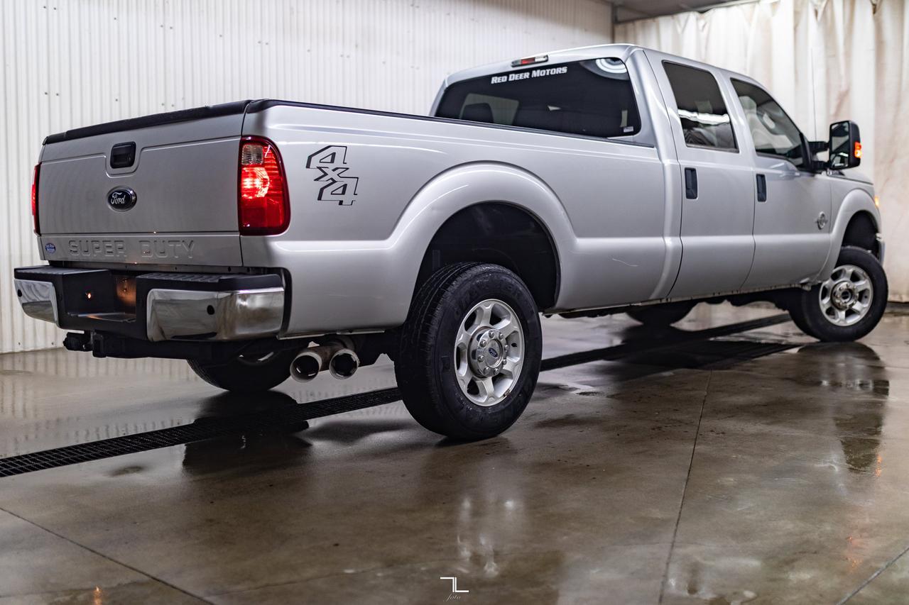 2016 Ford F-250 4x4 Crew Cab XLT Longbox Diesel Red Deer AB