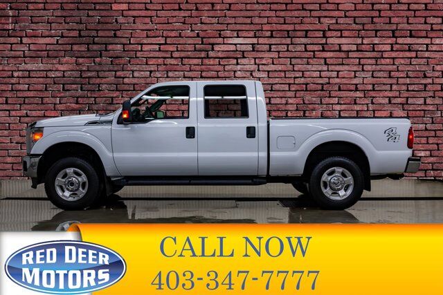 2016 Ford F-250 4x4 Crew Cab XLT Red Deer AB