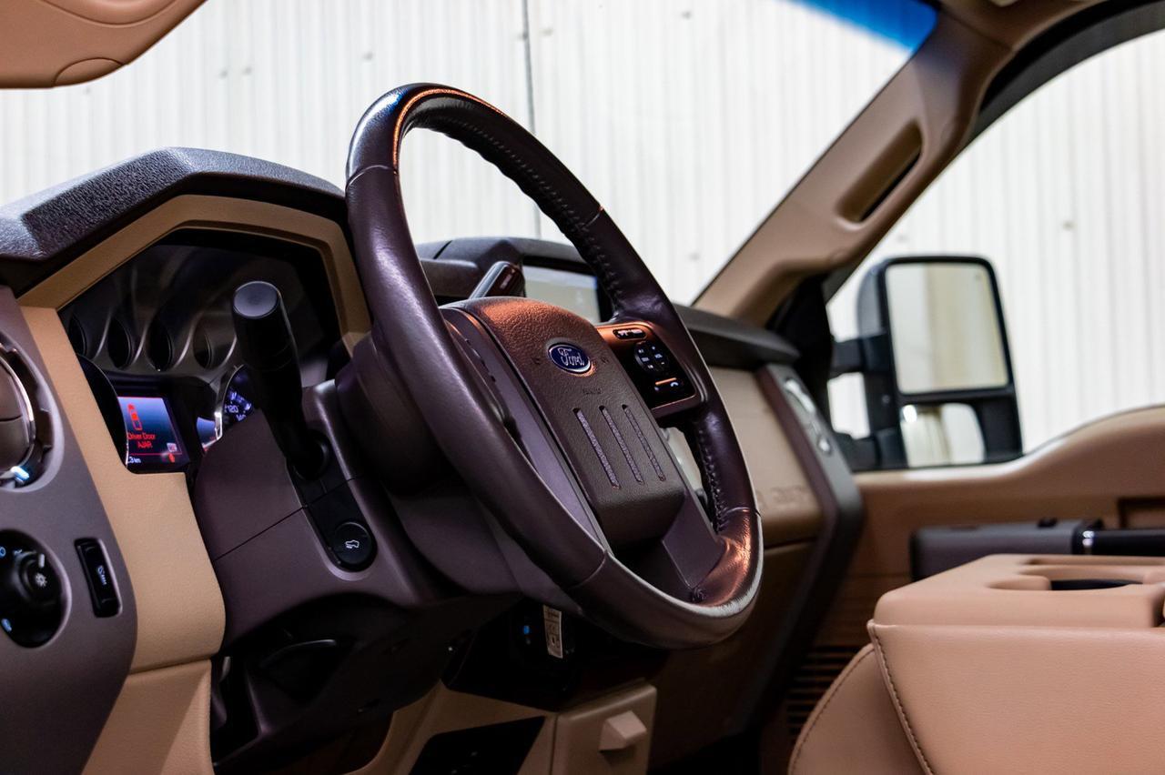 2016 Ford F-250 4x4 Super Cab Lariat Diesel Leather Nav BCam Red Deer AB