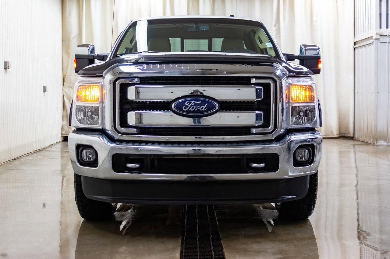 2016 Ford F-250 4x4 Super Cab Lariat Diesel Leather Nav BCam Red Deer AB