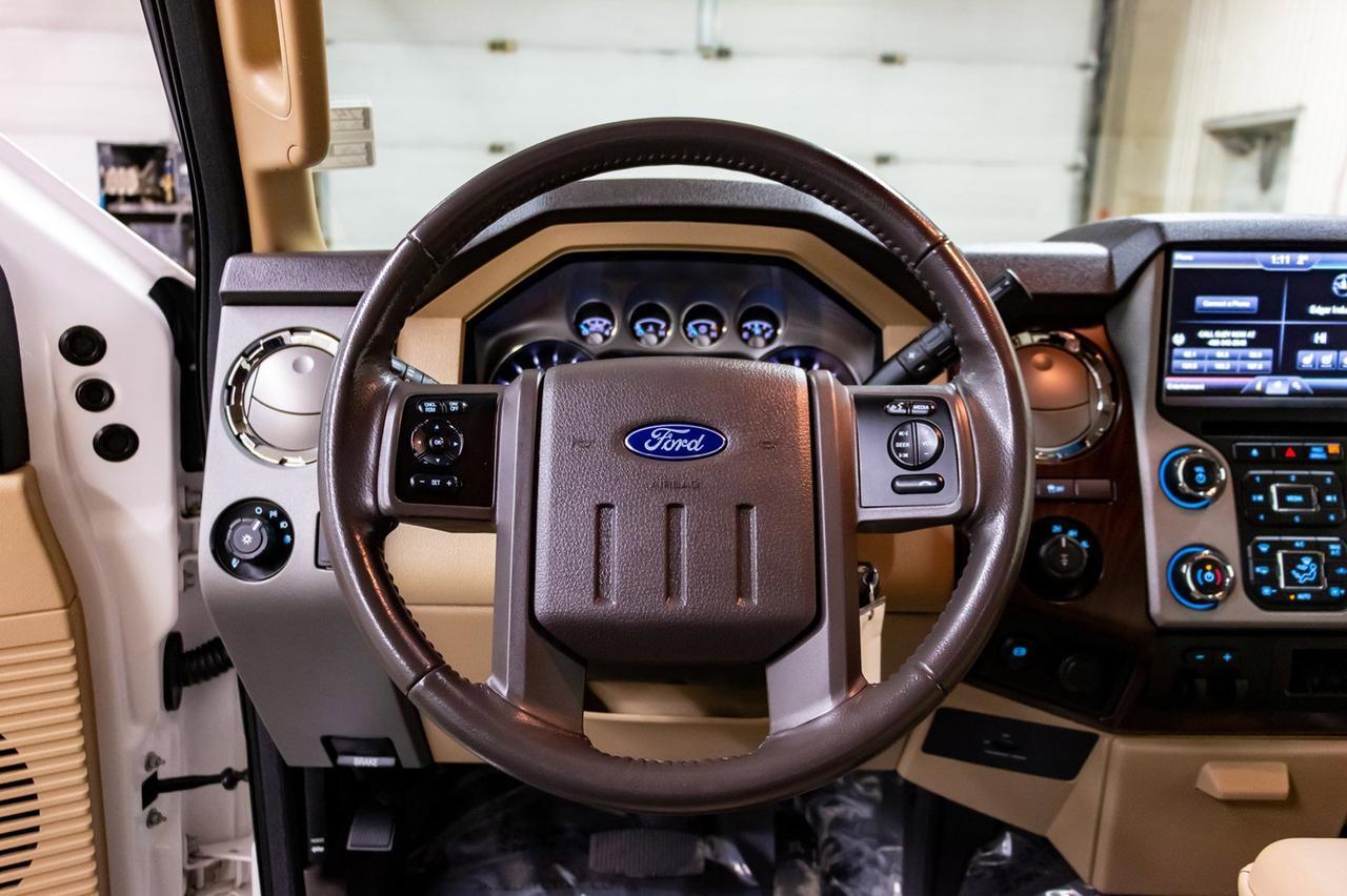 2016 Ford F-250 4x4 Super Cab Lariat Diesel Leather Nav BCam Red Deer AB