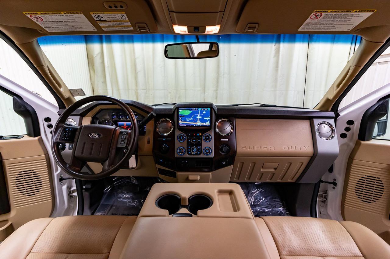 2016 Ford F-250 4x4 Super Cab Lariat Diesel Leather Nav BCam Red Deer AB